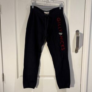 Gilly Hicks navy Joggers with Red Lettering